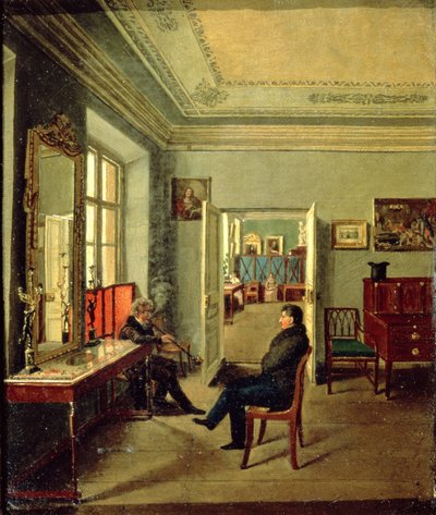 In the Room by Michail Fyodorovich Davydov